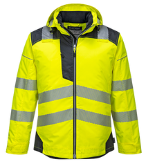 Portwest Vision Hi-Vis Rain Jacket (T400)