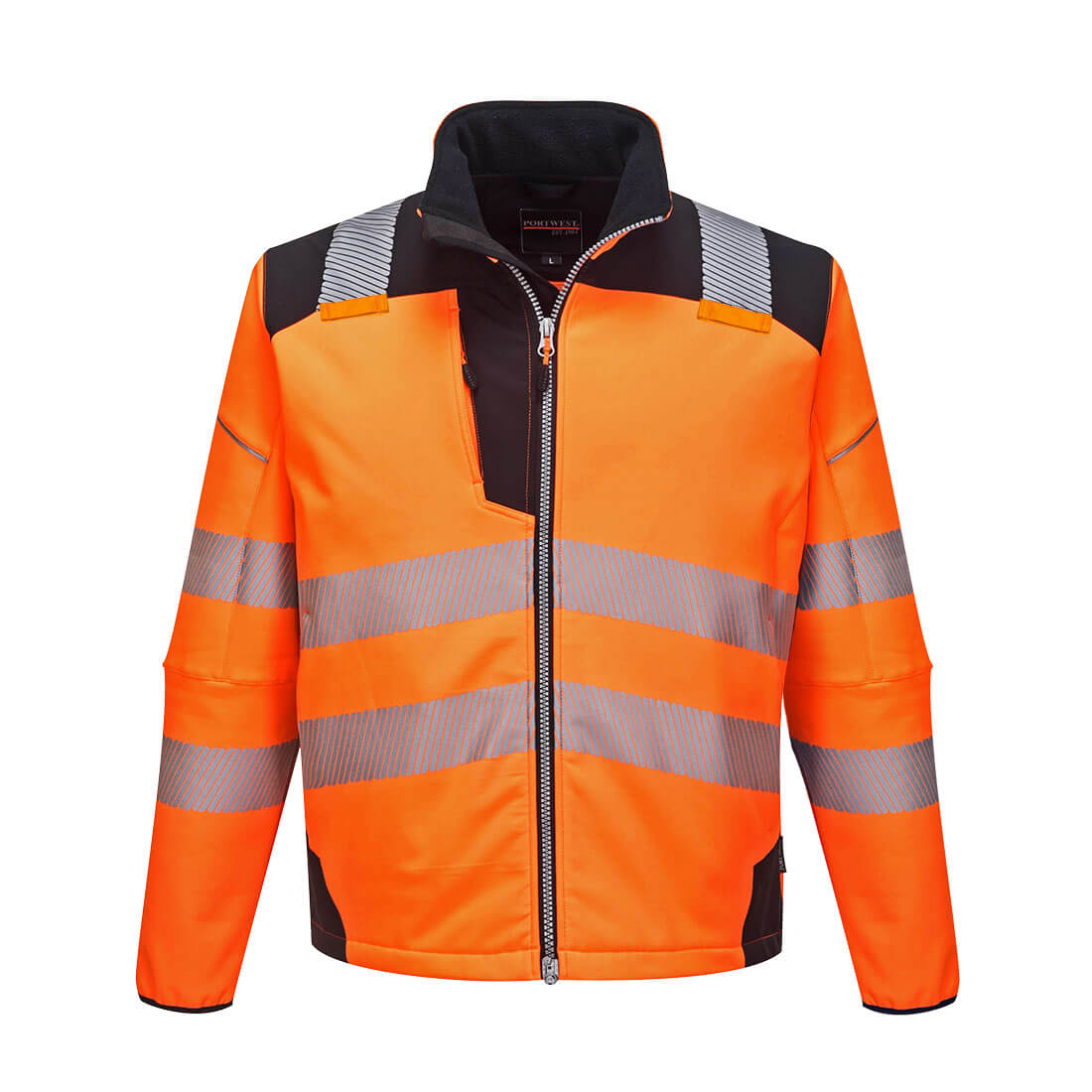 Portwest PW3 Hi-Vis Softshell Jacket (T402OBR)