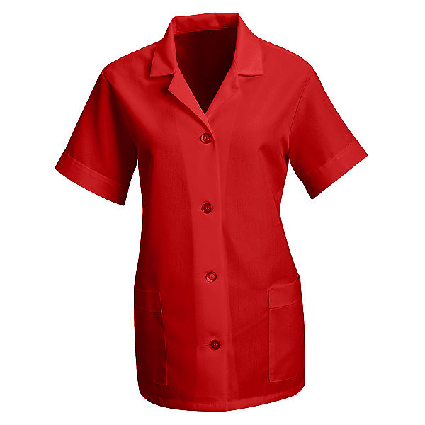 Red Kap Women's Loose Fit Button Smock - Short Sleeve - TP23