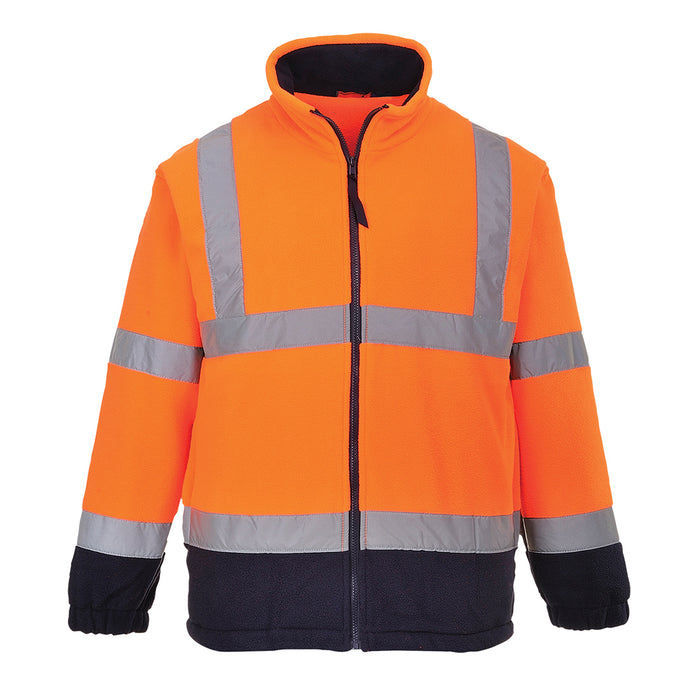 Portwest Hi-Vis Two Tone Fleece (UF301ONR)