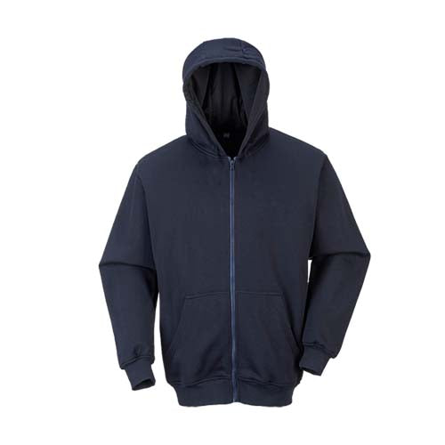 Portwest FR Zipper Front Hooded Sweatshirt (UFR81)