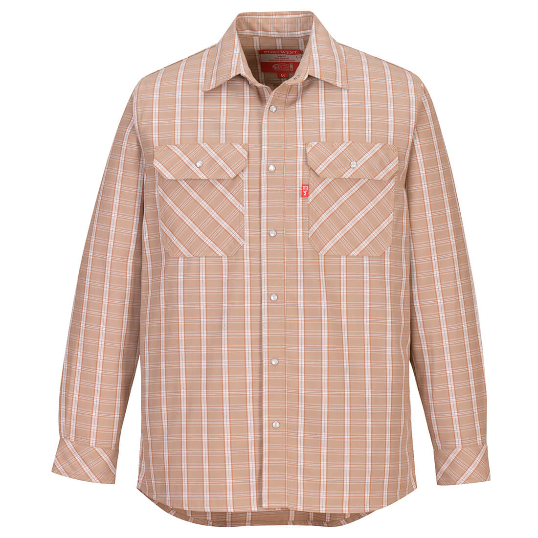 Portwest Bizflame 88/12 FR Plaid Shirt  (UFR97KHR)