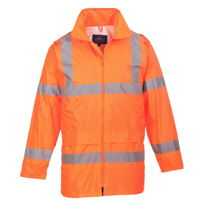 Portwest Hi-Vis Rain Jacket (UH440ORR)