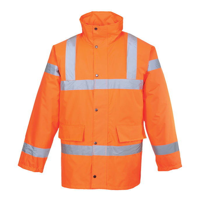 Portwest Hi-Vis Traffic Jacket (URT30ORR)