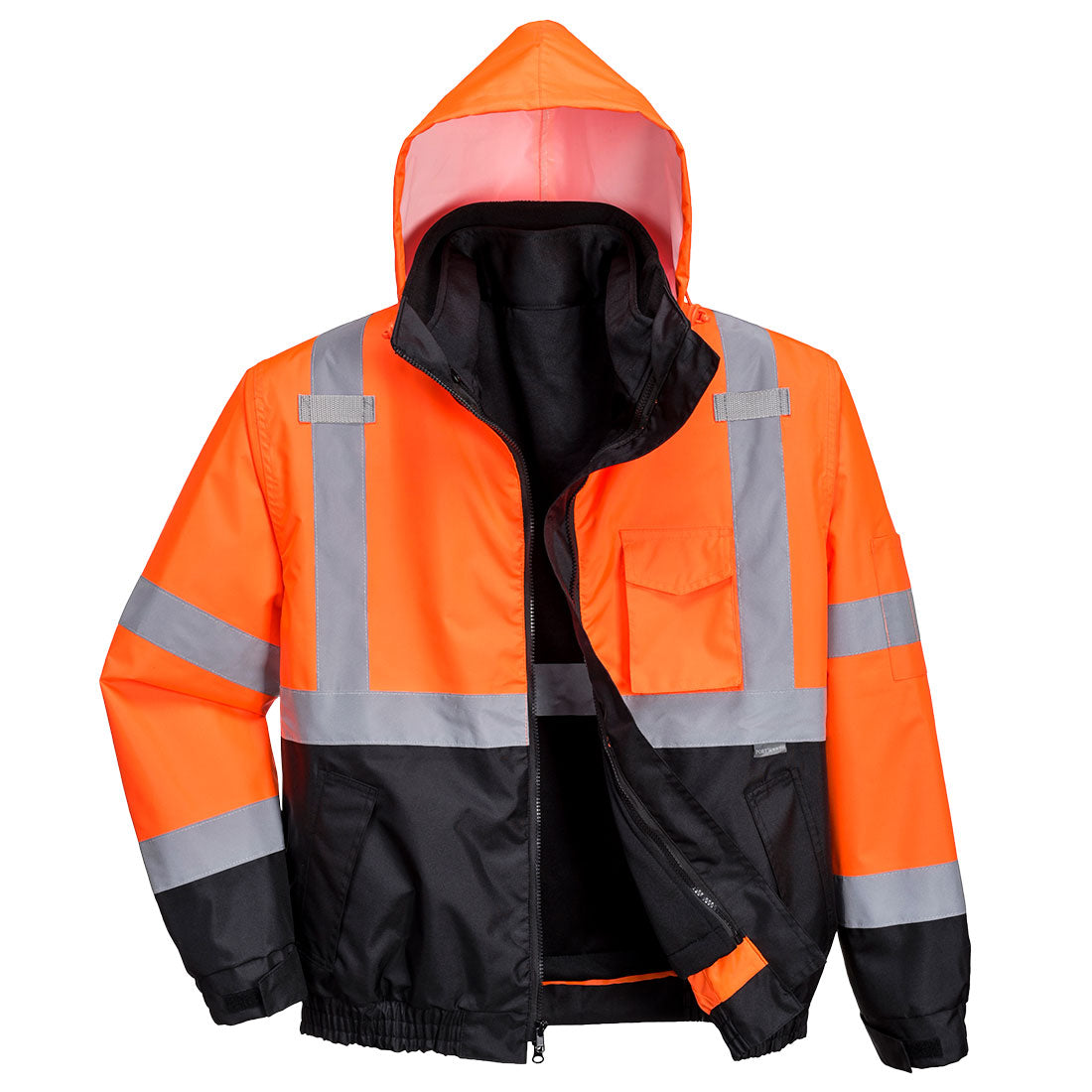 Portwest Hi-Vis Premium 3-in-1 Bomber (US365)