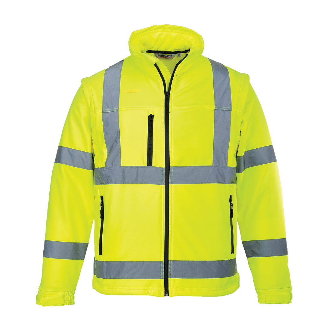 Portwest Hi-Vis Softshell Jacket (3L) (US428YER)