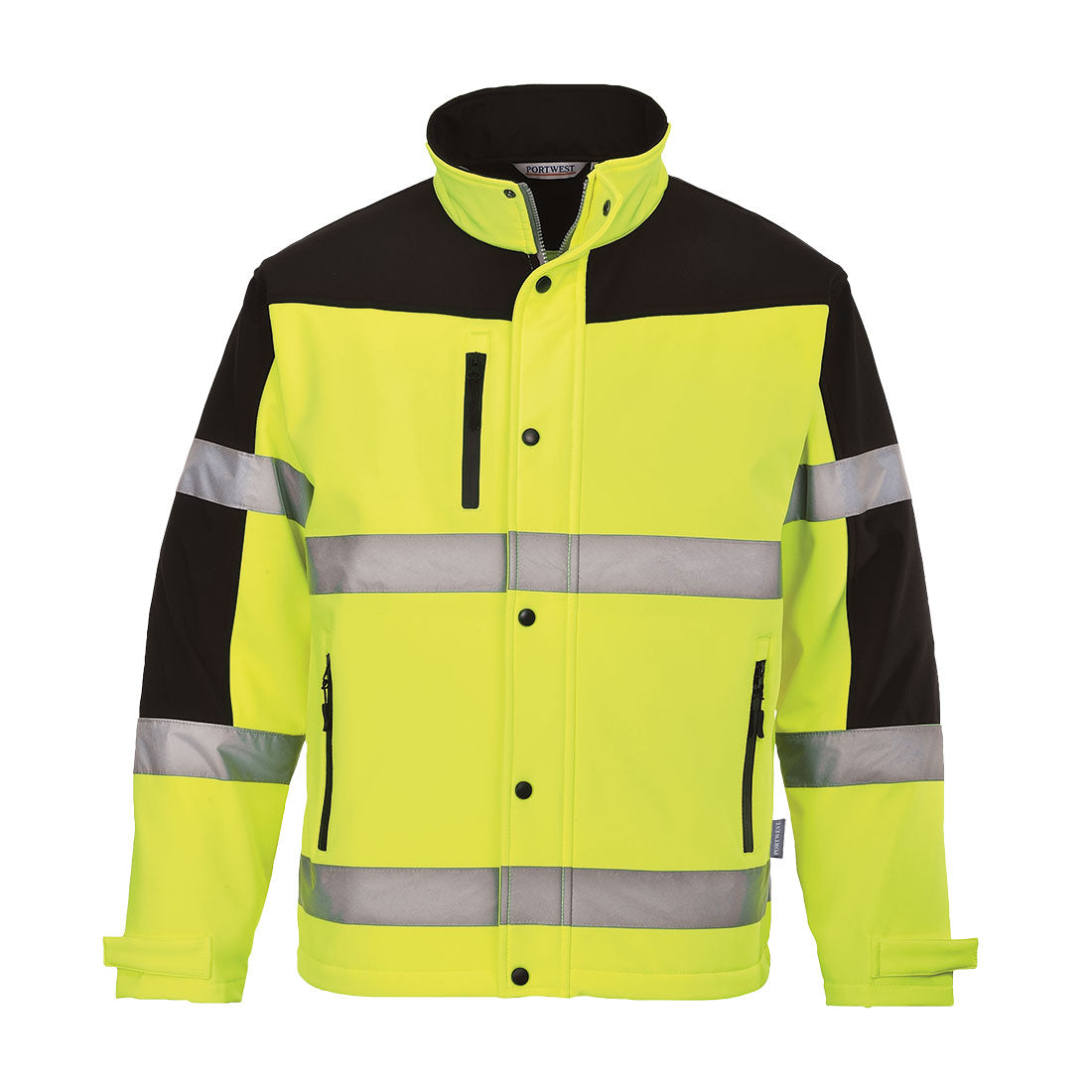 Portwest Two-Tone Softshell Jacket (3L) (US429YBR)