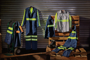 Red Kap Enhanced Visibility Industrial Work Shirt - SP14EG