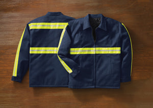 Red Kap Enhanced Visibility Perma-Lined Jacket - JT50