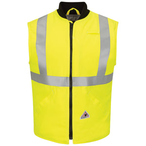 Bulwark Vest Zip Front Tecasafe -7Oz Hi-Vis - (VMS4HV)