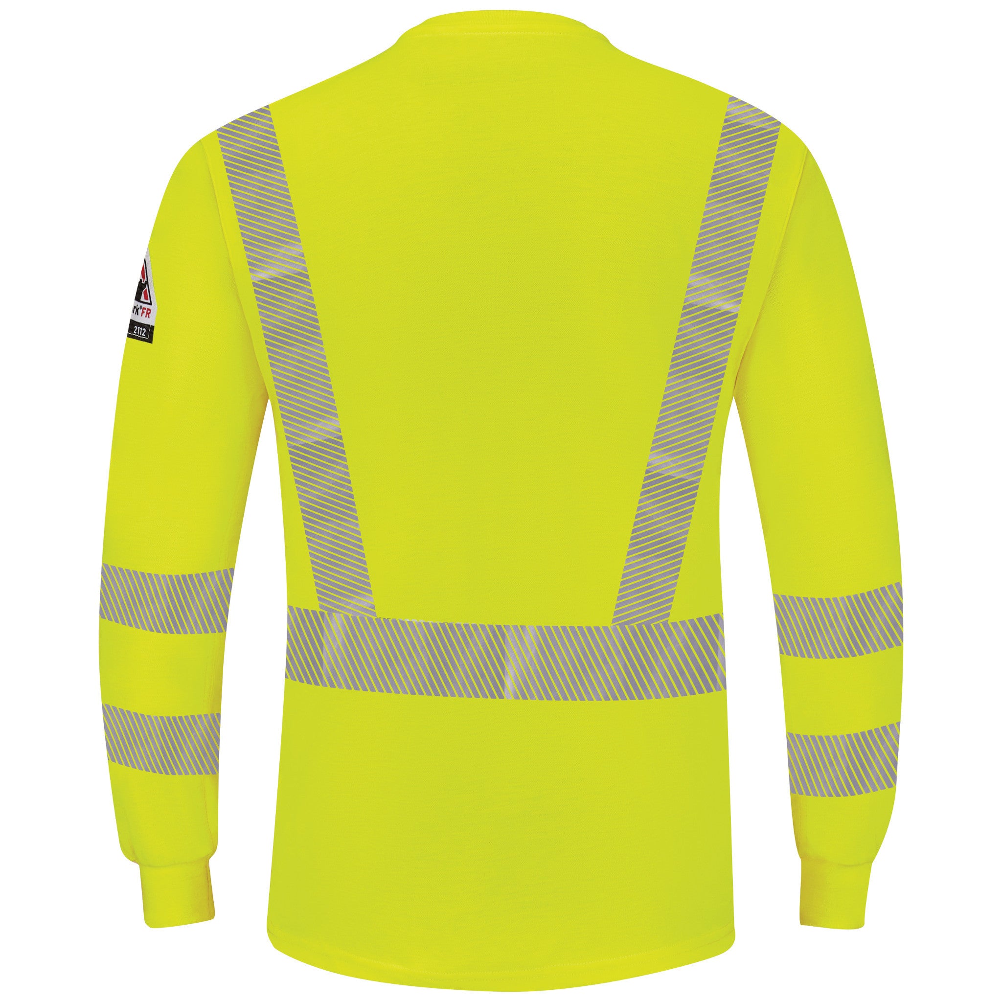 Bulwark Mens Long Sleeve Hi Vis Lightweight Henley Cat2 - (SML4HV)