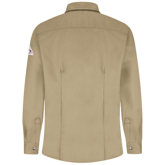 Bulwark Womens 7 Oz. Dress Uniform Shirt - Cat 2 - (SLU3)