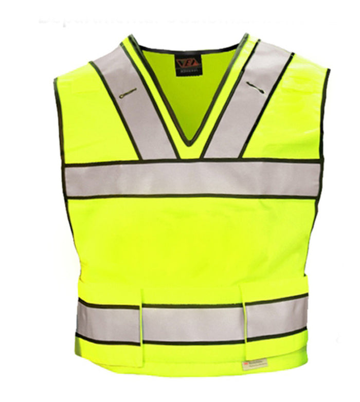 Reflective Apparel Public Safety Vest: Hi Vis Vest: 4pt Breakaway: ANSI 207 (VEA-549-ST)